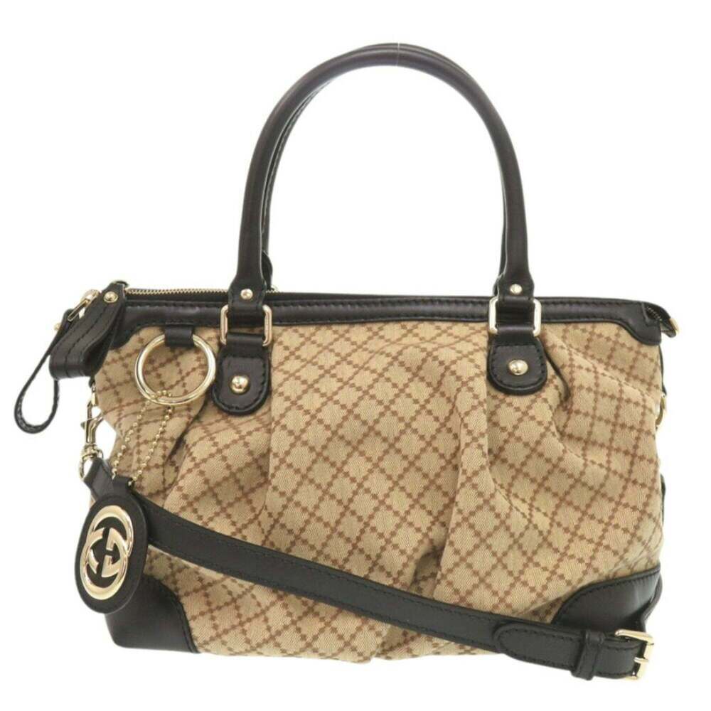 GUCCI Black Leather Bag